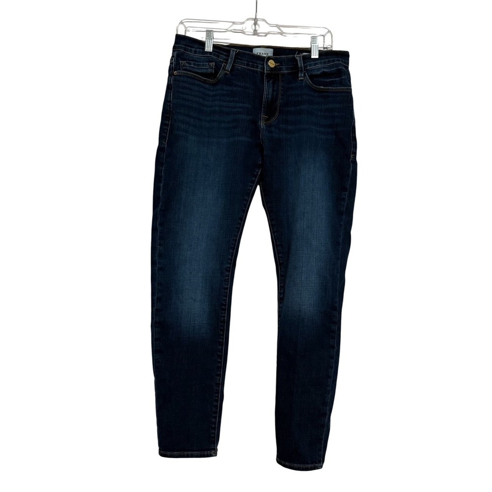 FRAME Denim Le Garcon in Wellsley Size 29 Mid Blue Boyfriend Jeans Relaxed